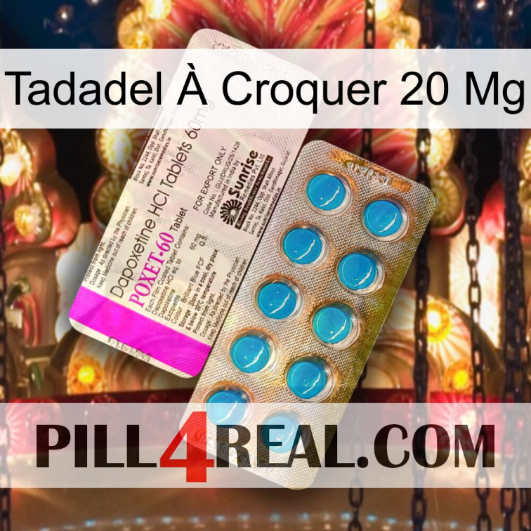 Tadadel À Croquer 20 Mg new07